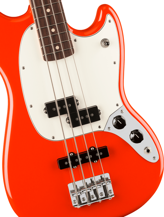 Fender Player II Mustang® Bass PJ, Rosewood Fingerboard, Coral Red