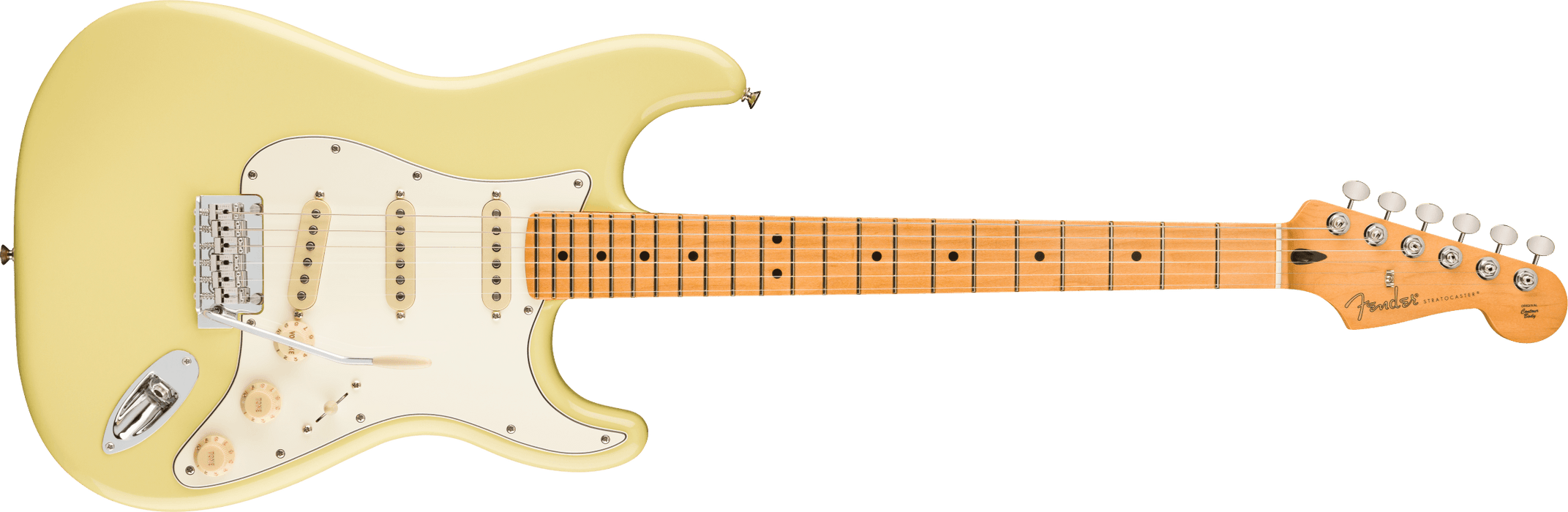 Fender  Player II Stratocaster®, Maple Fingerboard, Hialeah Yellow