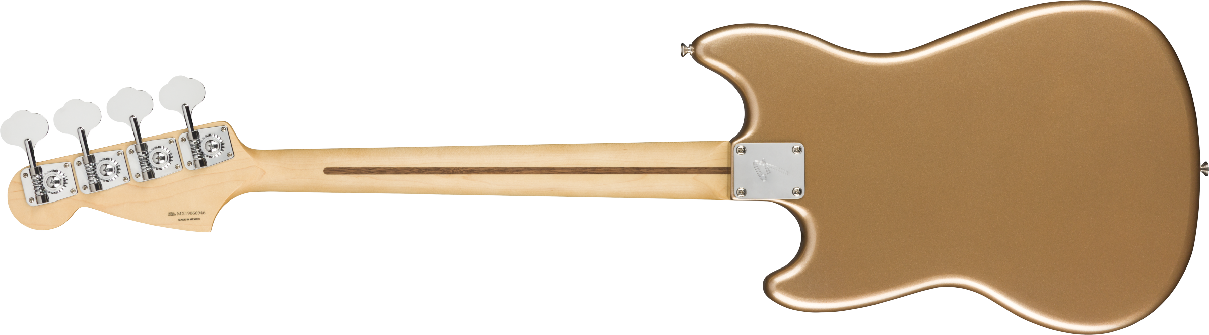 Fender Player Mustang® Bass PJ, Pau Ferro Fingerboard, Firemist Gold