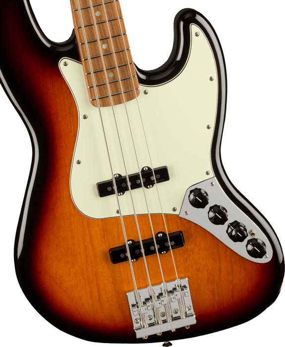 Fender Player Plus Jazz Bass®, Pau Ferro Fingerboard, 3-Color Sunburst