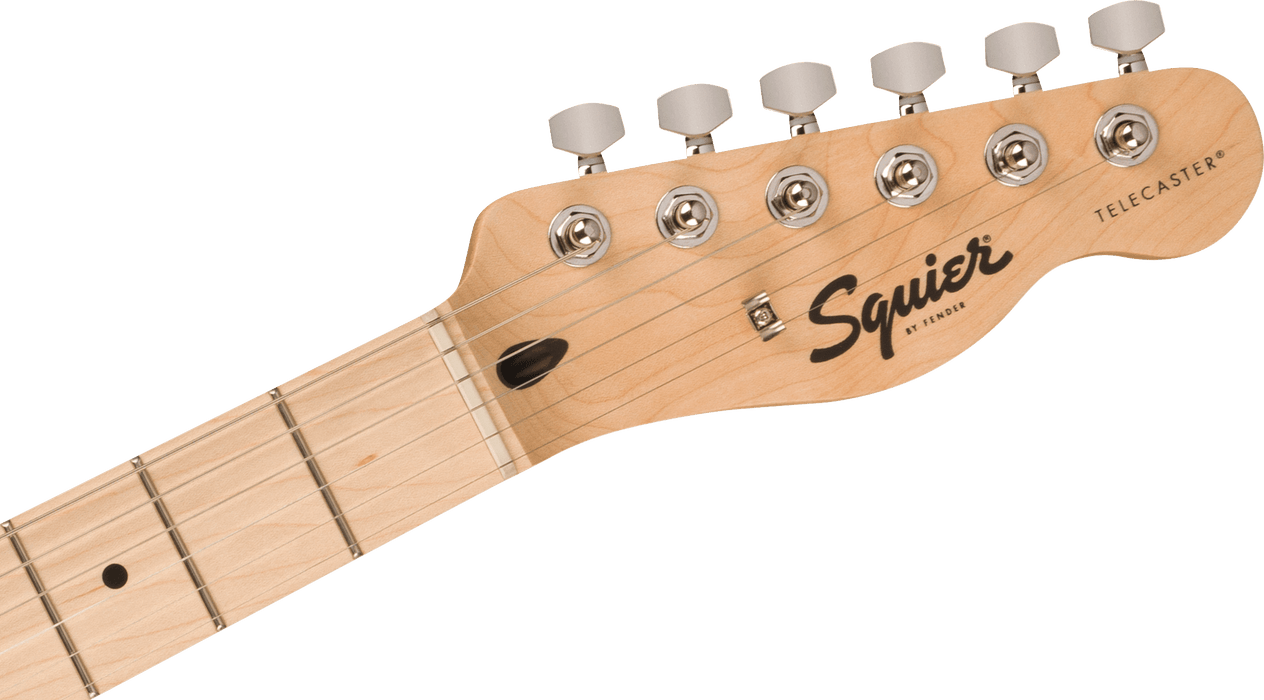 Squier Sonic™ Telecaster®, Maple Fingerboard, Black Pickguard, Butterscotch Blonde - Guitar Warehouse