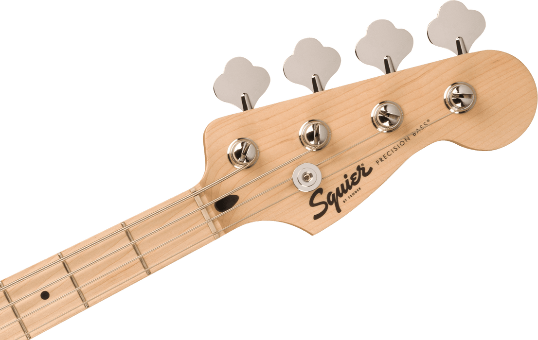 Fender Squier Sonic™ Precision Bass®, Maple Fingerboard, White Pickguard, 2-Color Sunburst - Guitar Warehouse