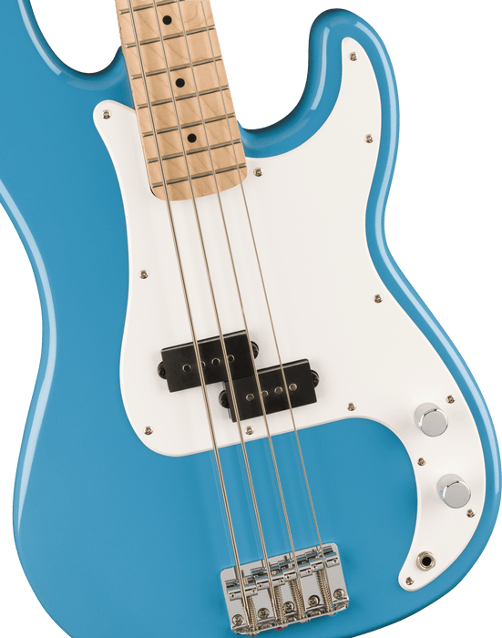 Fender Squier Sonic® Precision Bass®, Maple Fingerboard, White Pickguard, California Blue - Guitar Warehouse