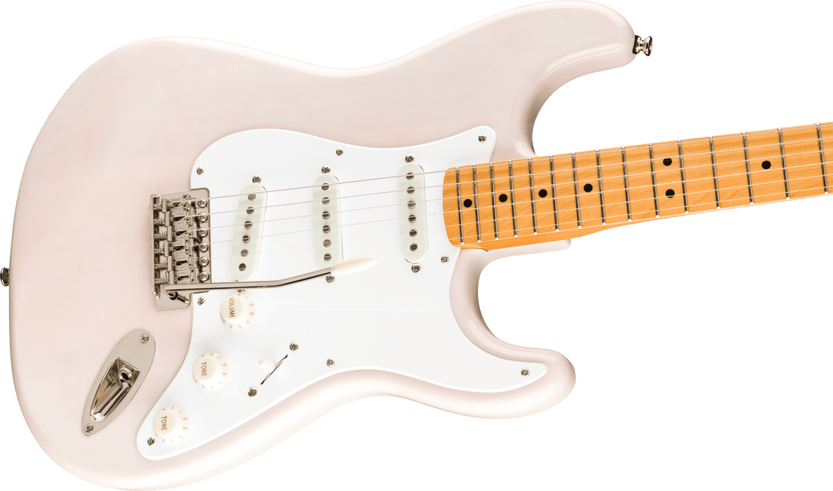Fender Squier Classic Vibe '50s Stratocaster®, Maple Fingerboard, White Blonde *Setup Price - Guitar Warehouse