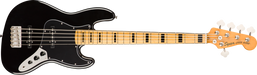 Fender Squier Classic Vibe '70s Jazz Bass® V, Maple Fingerboard, Black - Guitar Warehouse