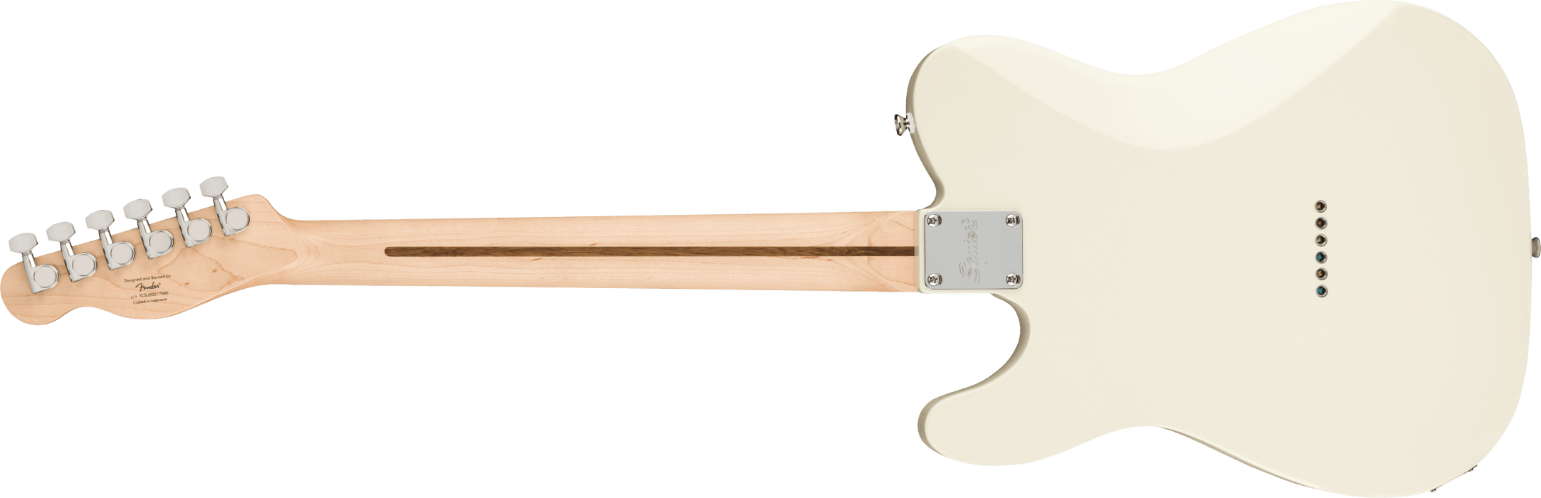 Affinity Series™ Telecaster®, Laurel Fingerboard, White Pickguard, Olympic White - Guitar Warehouse