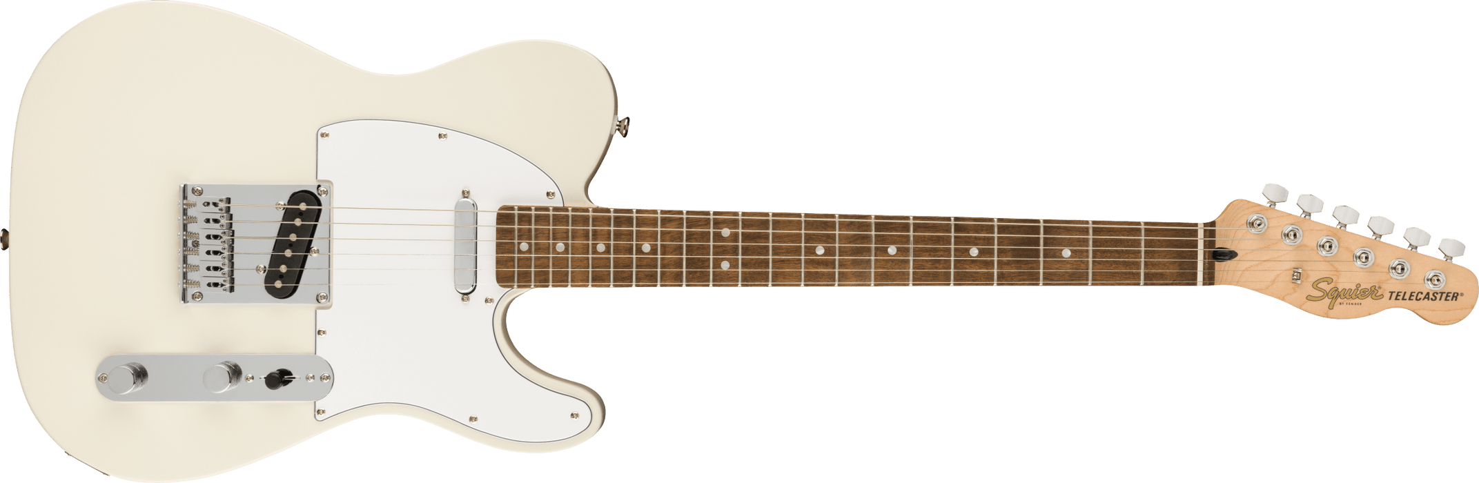 Affinity Series™ Telecaster®, Laurel Fingerboard, White Pickguard, Olympic White - Guitar Warehouse