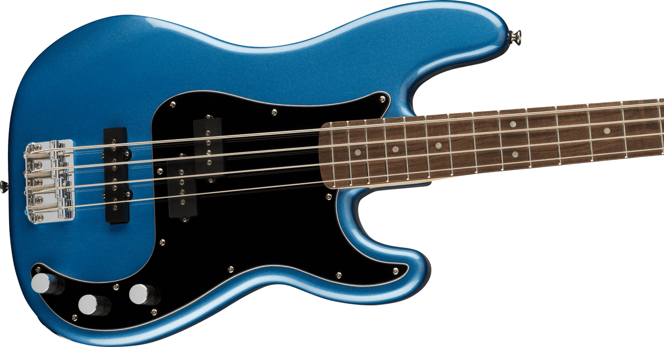 Fender Squier Affinity Series™ Precision Bass® PJ, Laurel Fingerboard, Black Pickguard, Lake Placid Blue - Guitar Warehouse