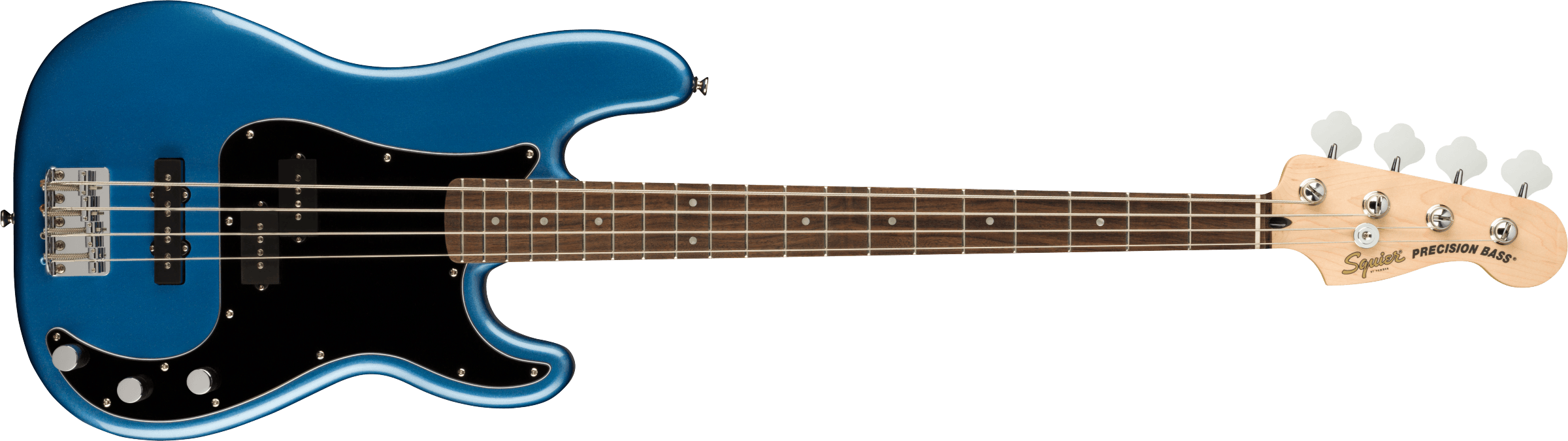 Fender Squier Affinity Series™ Precision Bass® PJ, Laurel Fingerboard, Black Pickguard, Lake Placid Blue - Guitar Warehouse