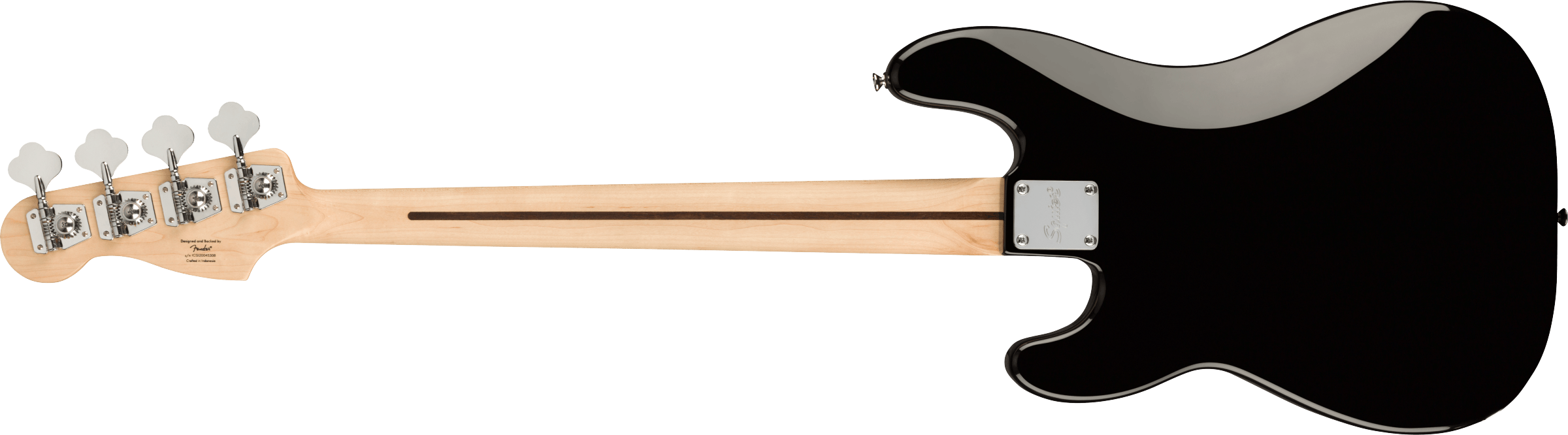 Fender  Affinity Series™ Precision Bass® PJ, Maple Fingerboard, Black Pickguard, Black - Guitar Warehouse