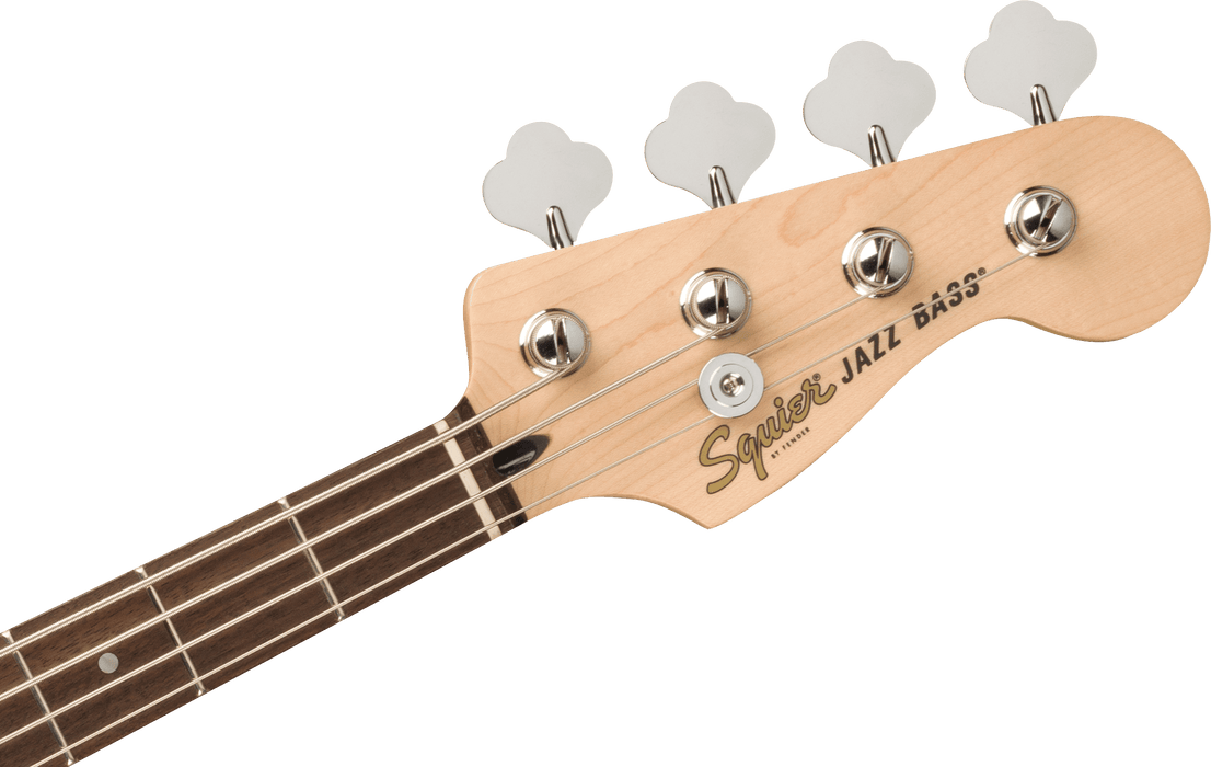 Fender Squier Affinity Series™ Jazz Bass®, Laurel Fingerboard, Black Pickguard, Burgundy Mist