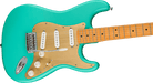 Squier 40th Anniversary Stratocaster®, Vintage Edition, Maple Fingerboard, Gold Anodized Pickguard, Satin Sea Foam Green - Guitar Warehouse