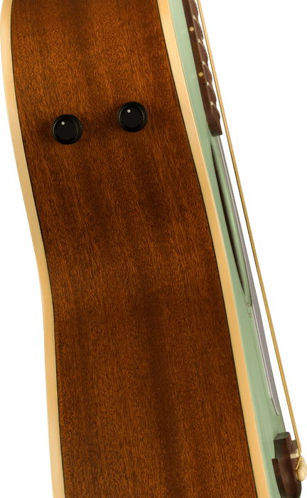 Fender Newporter Player, Walnut Fingerboard, White Pickguard, Surf Green - Guitar Warehouse