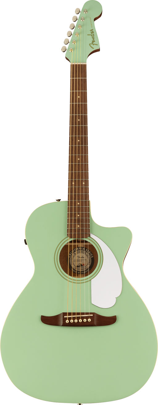 Fender Newporter Player, Walnut Fingerboard, White Pickguard, Surf Green - Guitar Warehouse