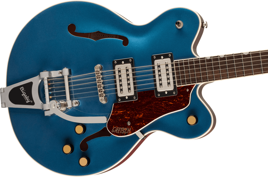 Gretsch G2622T Streamliner™ Center Block Double-Cut with Bigsby®, Laurel Fingerboard, Broad’Tron™ BT-3S Pickups, Dark Denim