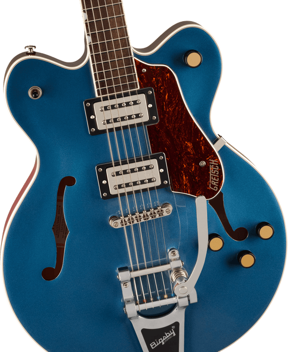 Gretsch G2622T Streamliner™ Center Block Double-Cut with Bigsby®, Laurel Fingerboard, Broad’Tron™ BT-3S Pickups, Dark Denim