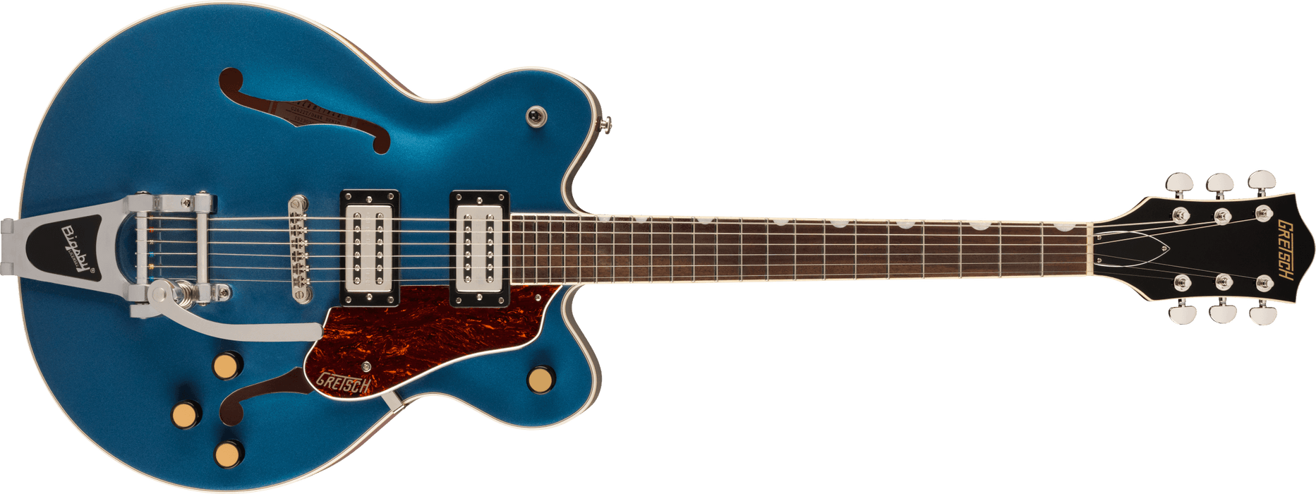 Gretsch G2622T Streamliner™ Center Block Double-Cut with Bigsby®, Laurel Fingerboard, Broad’Tron™ BT-3S Pickups, Dark Denim