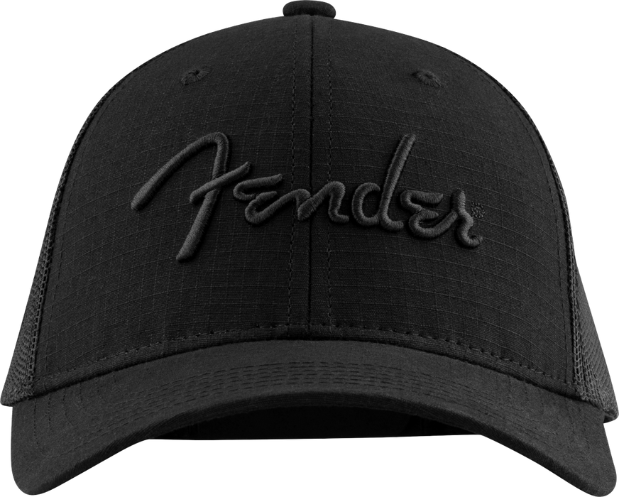 Fender® Snap Back Pick Holder Hat, Black