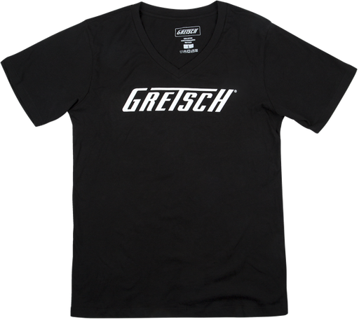 Gretsch® Logo Ladies T-Shirt, Black - Guitar Warehouse