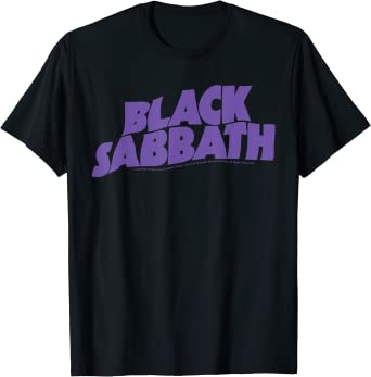 Black Sabbath Logo T-Shirt, Black - Guitar Warehouse