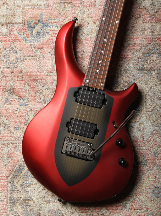 Pre-Owned Sterling by Music Man Majesty MAJ100 - Ice Crimson Red - John Petrucci Signature Guitar - Guitar Warehouse