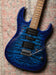 Pre-Owned Ibanez GIO GRX70QA - Transparent Blue Burst - Guitar Warehouse