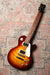 Pre-owned Vintage LP V100 Electric Guitar Re-issue - Cheery Flame Burst - Guitar Warehouse