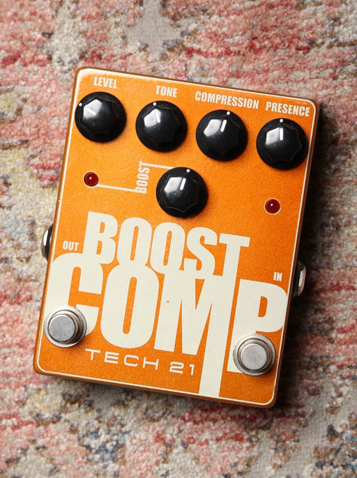 Pre-Owned TECH 21 Boost and Compressor Pedal - Guitar Warehouse