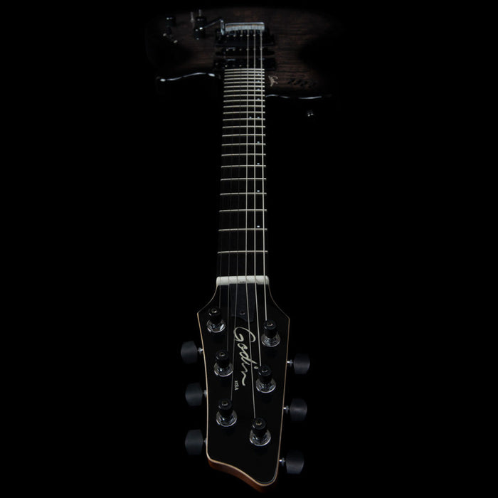 Godin XTSA 3 Voice Electric Guitar ~ Trans Black Flame