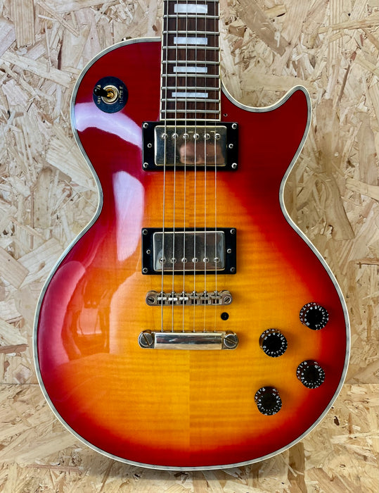 2008 Epiphone Les Paul Custom Cherry Sunburst - Pre-owned