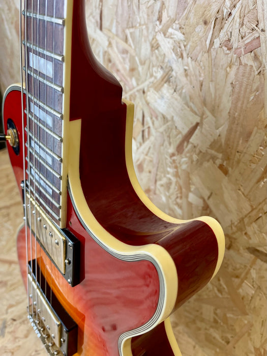 2008 Epiphone Les Paul Custom Cherry Sunburst - Pre-owned