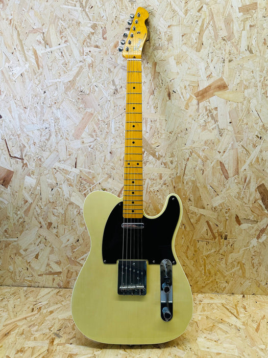 Tokai Breezysound Double Bound Telecaster | Transparent Blonde - Pre-owned w/ Tweed Hardcase