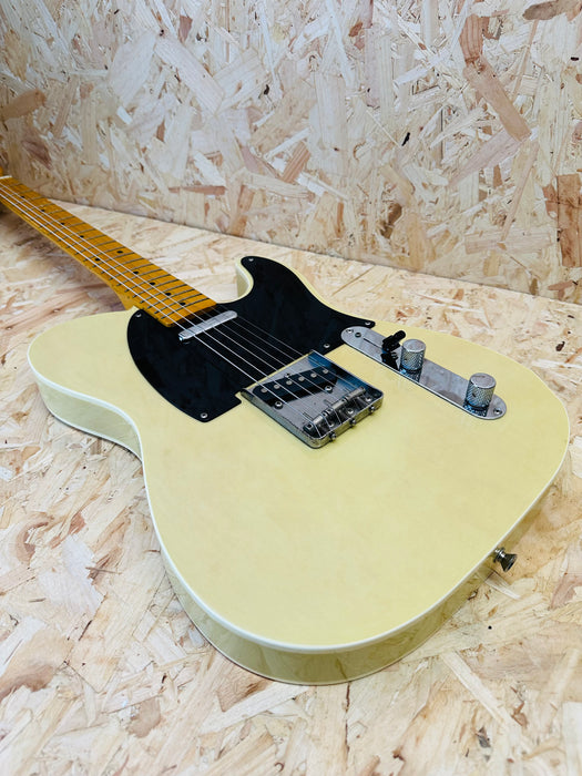 Tokai Breezysound Double Bound Telecaster | Transparent Blonde - Pre-owned w/ Tweed Hardcase