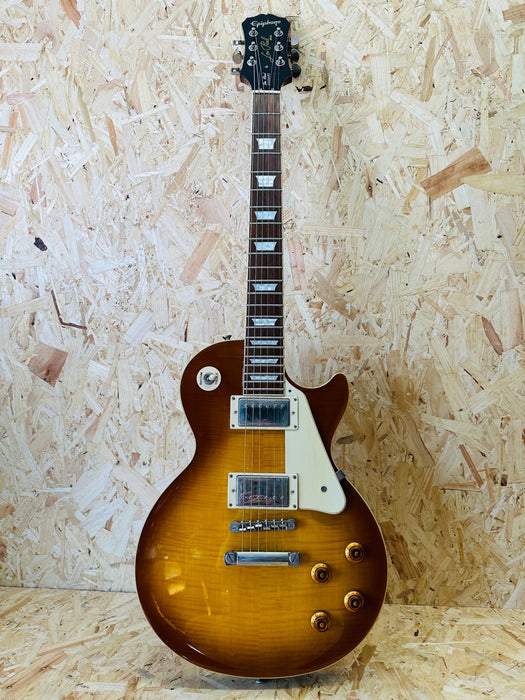 2013 Epiphone Les Paul Standard Iced Tea Burst - Pre-Owned