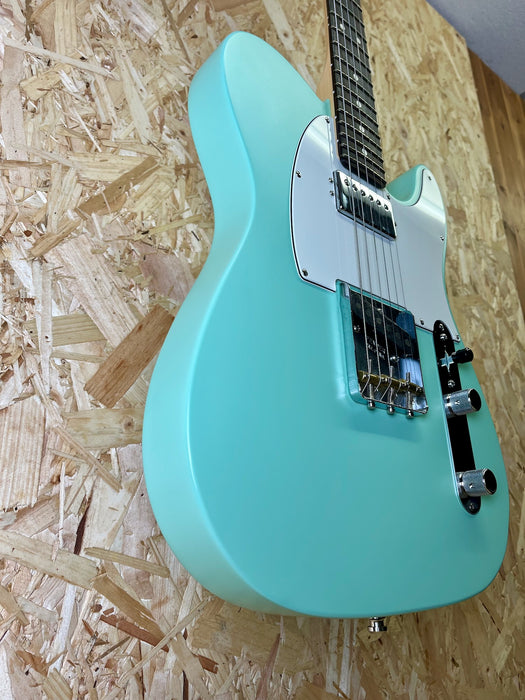 2020 Fender American Performer Telecaster® with Humbucking, Rosewood Fingerboard, Satin Surf Green - Pre-owned