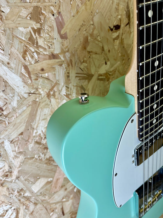 2020 Fender American Performer Telecaster® with Humbucking, Rosewood Fingerboard, Satin Surf Green - Pre-owned