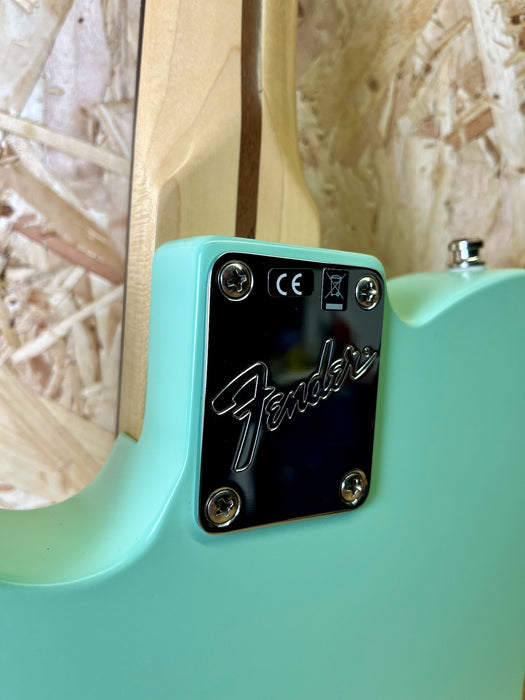 2020 Fender American Performer Telecaster® with Humbucking, Rosewood Fingerboard, Satin Surf Green - Pre-owned