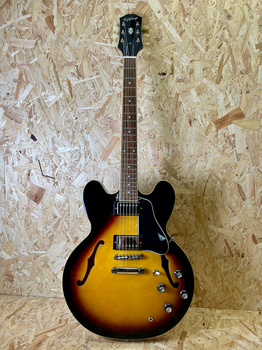 2023 Epiphone 335 Inspired By Gibson Model | Vintage Sunburst - Pre-owned