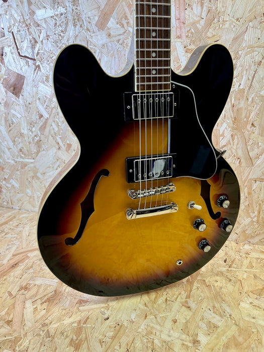 2023 Epiphone 335 Inspired By Gibson Model | Vintage Sunburst - Pre-owned