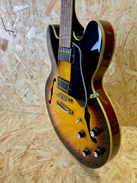 2023 Epiphone 335 Inspired By Gibson Model | Vintage Sunburst - Pre-owned