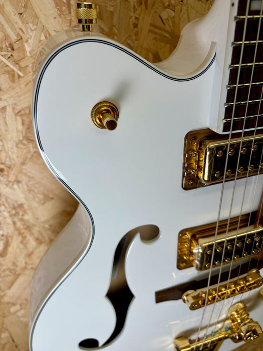 B-Stock Gretsch G5422TG Electromatic® Classic Hollow Body Double-Cut with Bigsby® - Snowcrest White