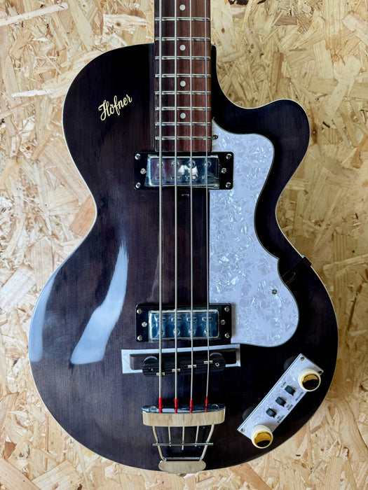 Hofner Ignition Special Edition (SE) Club Hollow Body Bass - Black - (B-Stock)