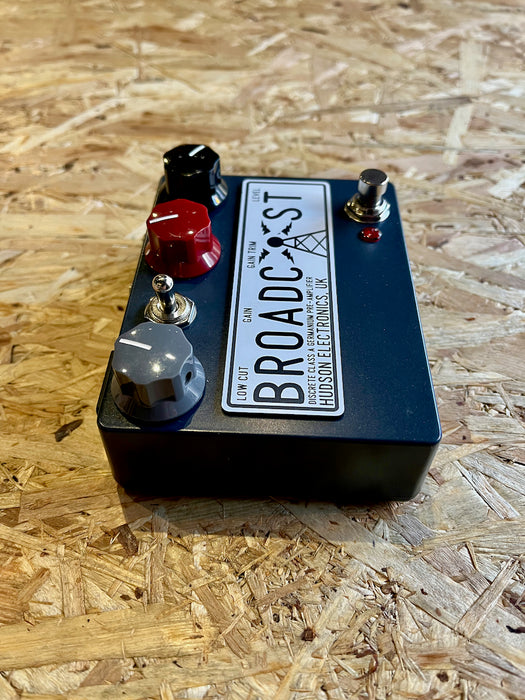 Hudson Electronics Broadcast Germanium | Built by Founder! Pre-Amp Boost/Drive Pedal - Pre-Owned