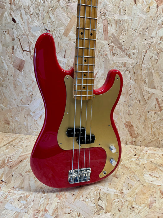 2021 Fender Vintera 50's Precision Bass - Dakota Red - Pre-owned