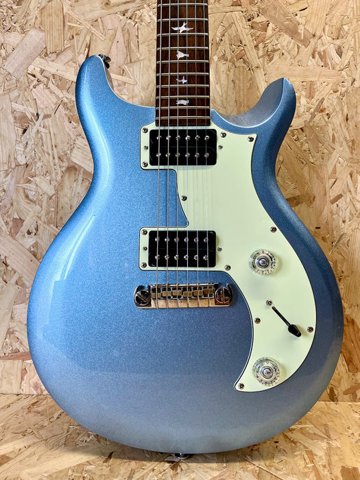 PRS SE Mira Double Cut | Metallic Frost Blue - Pre-owned