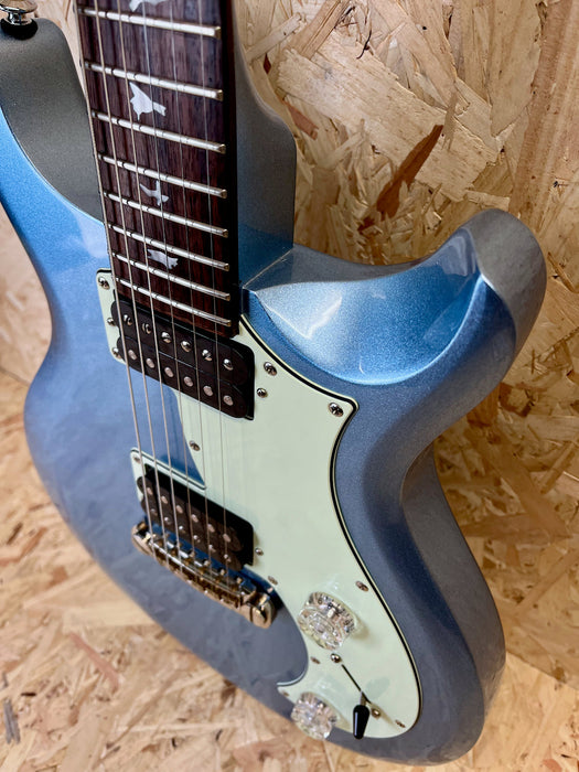 PRS SE Mira Double Cut | Metallic Frost Blue - Pre-owned