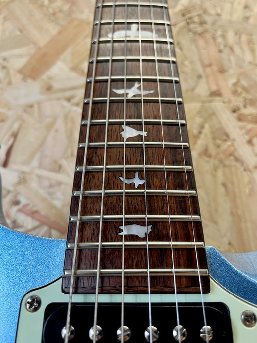 PRS SE Mira Double Cut | Metallic Frost Blue - Pre-owned