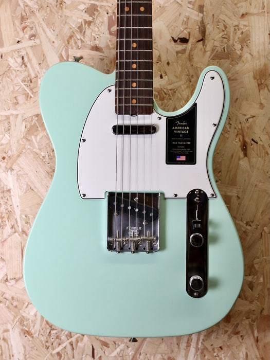 Fender American Vintage II 1963 Telecaster®, Rosewood Fingerboard, Surf Green - Pre-owned *As New