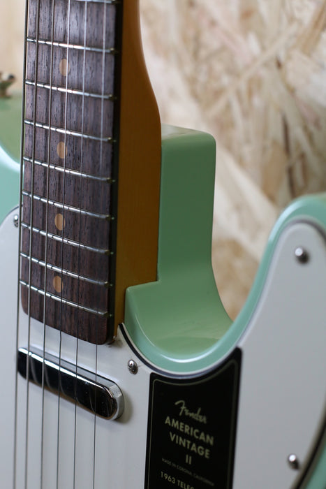 Fender American Vintage II 1963 Telecaster®, Rosewood Fingerboard, Surf Green - Pre-owned *As New