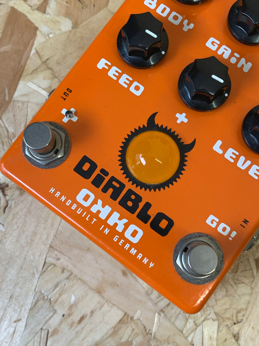 OKKO FX Diablo Two Channel Overdrive Pedal - Pre-owned